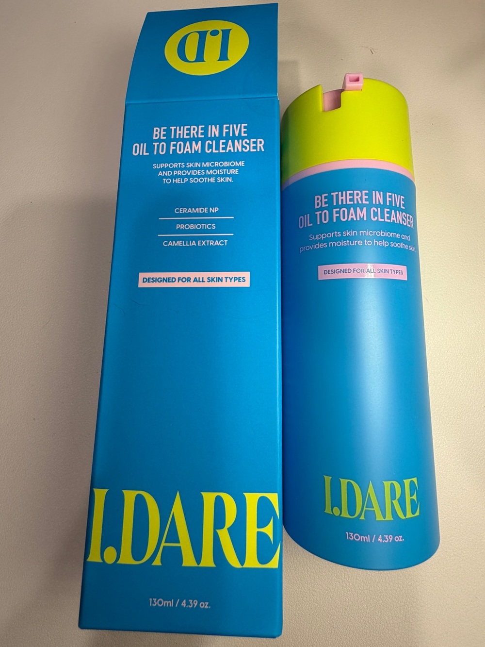 I Dare Be There In Five Oil to Foam Cleanser 130ml